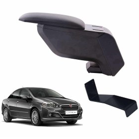 Resim 3 Tıkla Fiat Linea 2008 Delmesiz Çelik Ayaklı Siyah Kolçak Kol Dayama 