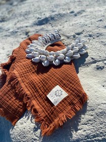 Resim Muslin Peştemal Kahve - Kahve / STD 