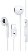 Resim Syrox K20 Earbuds 1.20mt Type-C Kablolu Mikrofonlu Kulakiçi Kulaklık - Beyaz 