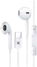 Resim Syrox K20 Earbuds 1.20mt Type-C Kablolu Mikrofonlu Kulakiçi Kulaklık - Beyaz 