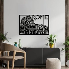 Resim NR Dizayn (31) Rome Dekoratif Metal Duvar Tablosu 69 X 46 