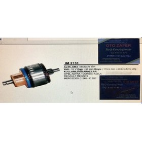 Resim Im2131 Marş Kollektörü 12V 9Dıs Astra Corsa Megane Mercedes C240 