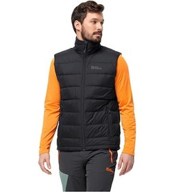 Resim Jack Wolfskin Ather Down Vest M Erkek Outdoor Yelek 1207691-6000 Siyah 