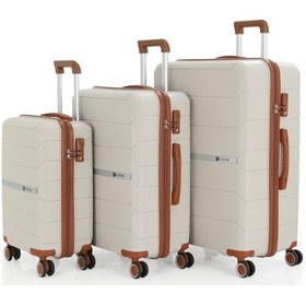 Resim Mçs Üçlü Polipropilen Valiz Seti V366 S20sy1000041-set 11139 3'lü Set Çok Renkli 