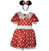 Resim Minnie Mouse Kostümü Pembe 