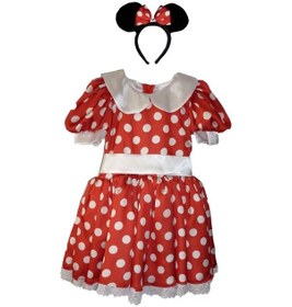 Resim Minnie Mouse Kostümü Pembe 