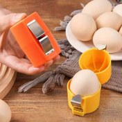 Resim Gıda Sınıfı Taşınabilir Hızlı Yumurta Soyucu - Metal Çıkarılabilir ve Temizlemesi Kolay, Mutfak ve Restoran Kullanımı İçin Uygun, Kolay Kabuk Ayrıcı, Pişirme ve Pişirme İçin Gıda Güvenli Gadget 