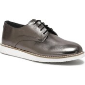 Resim Miss F DS21012 1fx Antrasit Kadın Oxford Ayakkabı 