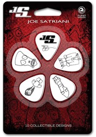 Resim 1cwh4-10js Pena Joe Satriani 10 Ad. Medium Beyaz 