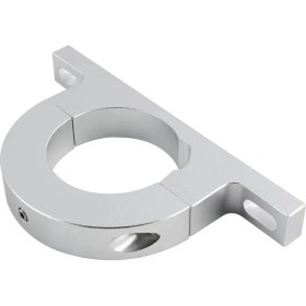 Resim VintageVo Gümüş 2inch Delik Fırçalanmış Underdash Mount Bracket Nehri Kelepçe Direksiyon Sütunu Anahtarlanmış Damla Montaj Yok 2310000030 FR20114 (Yurt Dışından) 