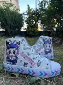 Resim Scarpe Magiche Vak.ko Labubu Kız Çocuk Ayakkabısı 31-35 Numara Arası Işıksızdır Gümüş 