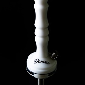 Resim Damra S Beyaz Rus Çelik Nargile Takımı 