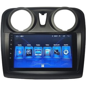 Resim Dacia Sandero / Stepway 2015-2018 9 inç 8-64 GB PRO Android Carplay Multimedya 