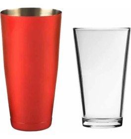 Resim Adin Tasarım Baston Shaker 750 ml + Buz Küreği 4 Adet Bar Shaker Kokteyl Hazırlama Karıştırma Kabı Bar Küreği 