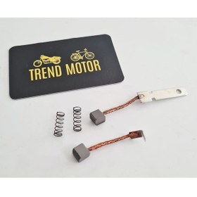 Resim Marş Motoru Kömürü Takım - Honda Kınetıc 