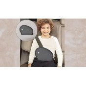 Resim Çocuk Emniyet Kemeri Düzenleyici ve Tutucu Emniyet Kemer Pedi,boyun Kesme Önleyici,çocuk Emniyet Kemer Rahatlatıcı,oto Kemer Kılıfı,yüksek Kaite(Antrasit Renk) 