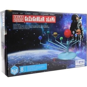 Resim Güneş Sistemi Modeli Deney Seti - Gezegenler Alemi 