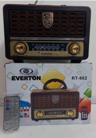 Resim Everton Rt-862bt Usb/sd/fm/bluetooth Destekli Kumandalı Nostaljik P359196S2813 