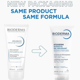 Resim Bioderma Atoderm Intensive Foaming Gel Çok Kuru ve Atopi Eğilimli Ciltler için Niasinamid İçeren Onarıcı Temizleme Jeli Bebek, Çocuk ve Yetişkin Kullanımına Uygun 