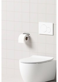 Resim Zabata Yapışkanlı Tuvalet Kağıtlığı Tutacağı Askısı Mat Siyah Metal Tuvalet Kağıtlık Minimal Tasarım Siyah 