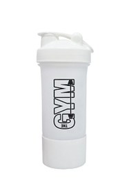Resim Cool Shaker Gym Logo Smart Shaker Beyaz 650 CC Toz Saklama Hazneli 