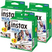 Resim Instax Wide 20'li Film 3'lü Set 60 Poz Renkli 