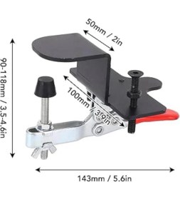 Resim Profesyonel Marangoz Jig Dolap Kapakları Montaj Kılavuz Cetvel Çekmece Kapı Montaj Kılavuzu 