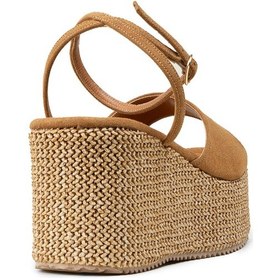 Resim Deery Kadın Taba Renkli Platform Sandalet - Rd814ztbac01 Taba 