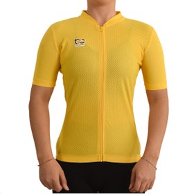 Resim BSCYCLİNG Sarı - Kadın Bisiklet Forması 