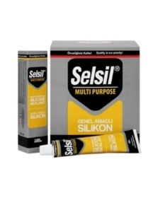 Resim Belle Fusion Mey Ithalat® Selsil Genel Amaçlı Tüp Silikon 50 ml Beyaz 