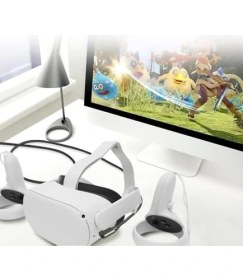 Resim Mabeyn Oculus ile Uyumlu Link Kablosu 6mt, 5gbps USB Hızlı Veri Aktarımı, Hızlı Şarj Usb-C, 2 Uyumlu (Usb To Type-C) 