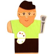 Resim Meslekler El Kuklası Ressam 