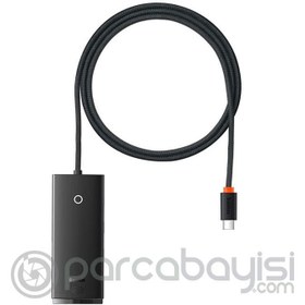 Resim Baseus Lite Series 4 Portlu Type-C to USB 3.0 HUB Adaptör 1 Metre 