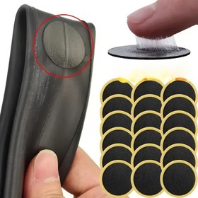 Resim Lastik Bisiklet Lastiği Yama Tamir Seti - Hızlı Yapışkan Bisiklet Lastiği Delinme Tamir Aleti, Tutkalsız Koruma - Hızlı Lastik Bakımı için 30/20/10 ADET Seti, Bisiklet Aksesuarları 
