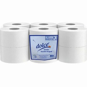 Resim Dolce Jumbo Tuvalet Kağıdı (12 Rulo) (EG-210095) 