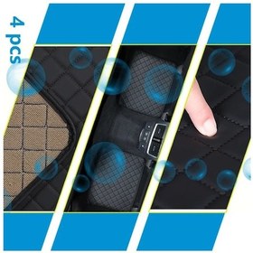 Resim Honeybeeshop Byd Dolphin Ev 2021-2025 Siyah Xpe Geliştirilmiş Evrensel Taban Halısı Dayanıklı Şık 