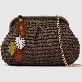 Resim OGGO Hasır Small Clutch & Çapraz Çanta 