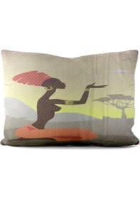 Resim Paradero Serengeti Büyük Yastık Kılıfı 