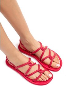 Resim Twigy Meu Sol Kırmızı Kadın Terlik Dd0004 