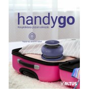 Resim Yüksek Performanslı Taşınabilir Seyahat Ütüsü, 1400 W, Seramik Taban, Yatay ve Dikey Kullanım 