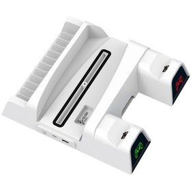 Resim Sones Ps5 Oıvo Iv-p5235 Çok Fonksiyonlu Şarj Standı, Soğutma Fanı / Disk Standı / Led Işık 