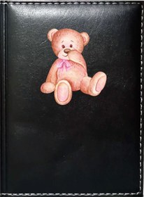 Resim Promosyon Denizi Sevimli Ayıcık 3 Görselli Siyah Ruhsat Kabı 