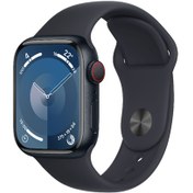 Resim Apple Watch Series 9 GPS + Cellular 45 mm Alüminyum Kasa ve Spor Loop 