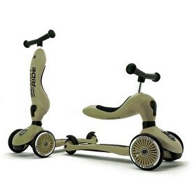 Resim Scoot and Ride Highwaykick 1 Oturaklı Olive Çocuk Scooter 160629-00001 