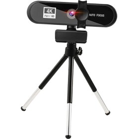 Resim Flameer 1080 P 2 K 4 K Hd USB Streaming Webcam, Web Kamera Otomatik - 4K Siyah (Yurt Dışından) 