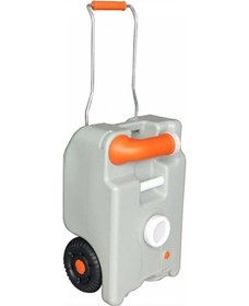 Resim Porvaletti Portatif Tekerlekli Su Tankı 25l Göstergeli 