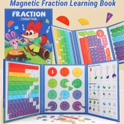 Resim Manyetik Bölme Öğrenme Kitabı - Bölümler, Toplama, Çıkarma ve Daha Fazlası İçin Etkileşimli, Renkli Matematik Eğitimi Aracı - Sınıf ve Ev Kullanımı İçin İdeal, Eğitici Oyuncak | Etkileyici Öğrenme Deneyimi | Dayanıklı Kağıt Yapısı, Bölme Kiti 