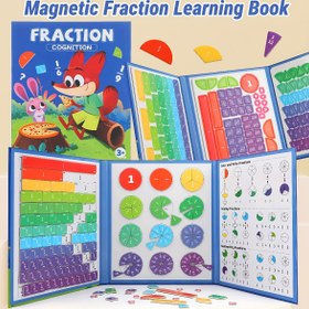 Resim Manyetik Bölme Öğrenme Kitabı - Bölümler, Toplama, Çıkarma ve Daha Fazlası İçin Etkileşimli, Renkli Matematik Eğitimi Aracı - Sınıf ve Ev Kullanımı İçin İdeal, Eğitici Oyuncak | Etkileyici Öğrenme Deneyimi | Dayanıklı Kağıt Yapısı, Bölme Kiti 