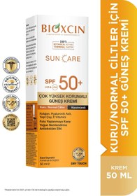 Resim Bioxcin Sun Care Çok Yüksek Korumalı Kuru ve Normal Ciltler İçin Spf 50+ 50 ml Güneş Kremi 