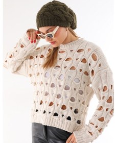 Resim Çift Kat Örme Haki Bere Haki 